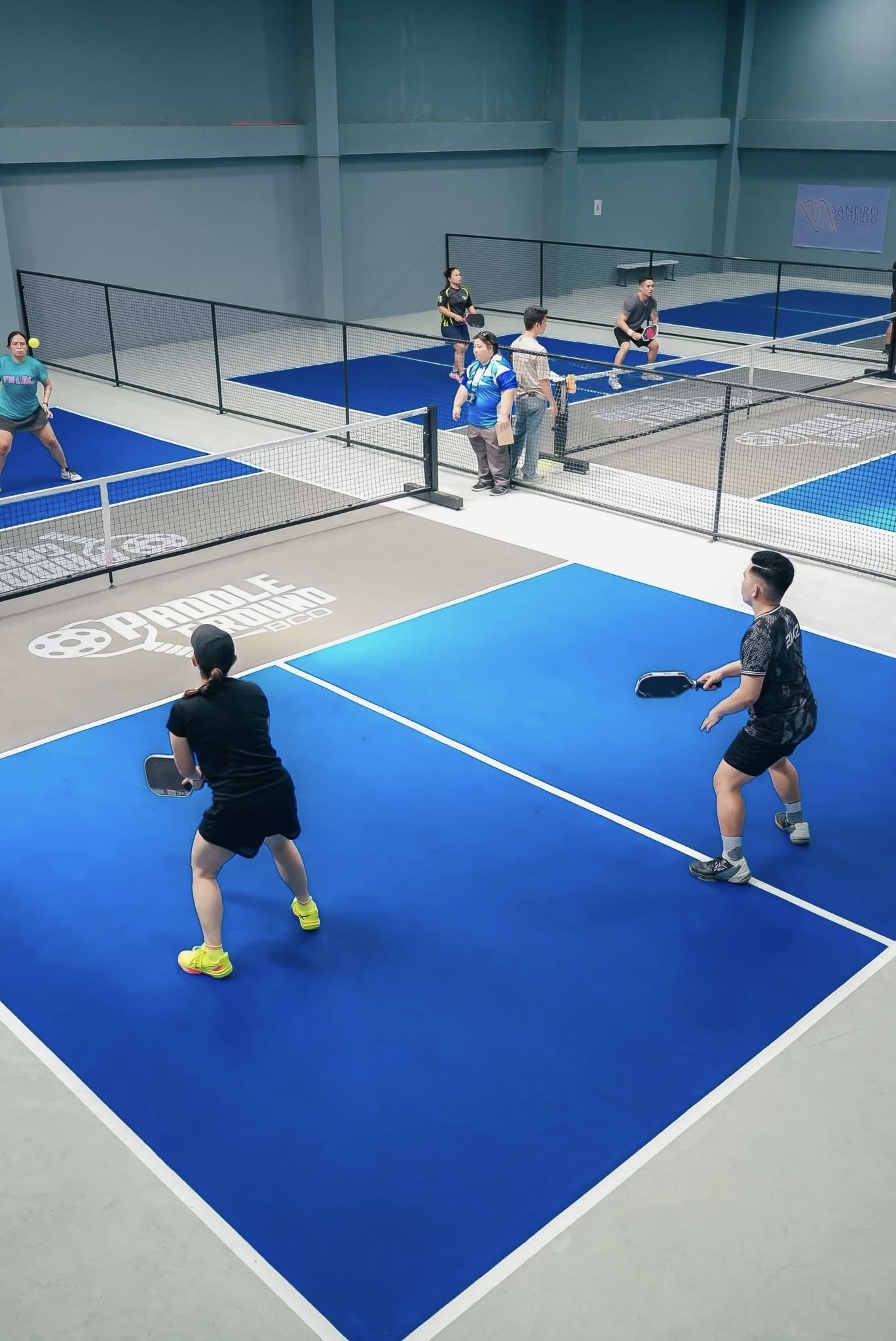 Pickleball community at Paddle Ground BCD